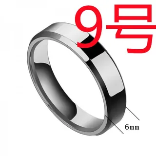 Stainless Steel Engraved Ring Size 7, 6mm Wide Band, Mirror Polished, Custom Laser Engraving, Hypoallergenic Unisex Couple Ring