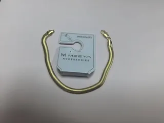 Gold Snake Chain Bracelet for Women, 18K Gold Plated Alloy, Minimalist Luxury Bangle with Lobster Clasp, Stackable Fine Chain