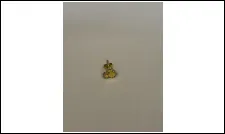 Vintage Mickey Ear Stud Earrings, Copper 18K Gold Plated, Lightweight Hypoallergenic Jewelry for Women