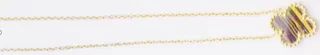 Lucky Clover Necklace for Women, Stainless Steel 18K Gold Plated, Enamel Colorful Four-Leaf Clover Pendant, Hypoallergenic Tarnish-Free Chain, Elegant Gift