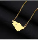 Cute Cat Pendant Necklace for Women, Stainless Steel 18K Gold Plated Choker Chain, Adjustable 40+5cm, Hypoallergenic Tarnish-Free Jewelry Gift