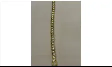 14K Gold Filled Zircon Bracelet - Engraved Customizable Delicate Ball Chain, Tarnish-Resistant Copper Base, Luxury Minimalist Women's Jewelry